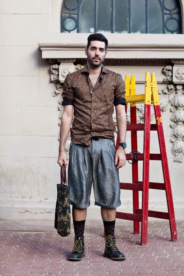 Diego, 36 años, ilustrador de moda.