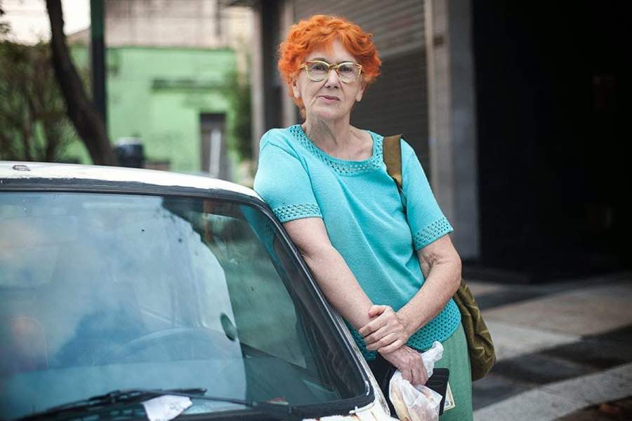 Angelica, 76 años, jubilada.